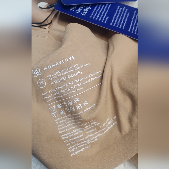 Honeylove Beige Bra - Picture 4 of 4